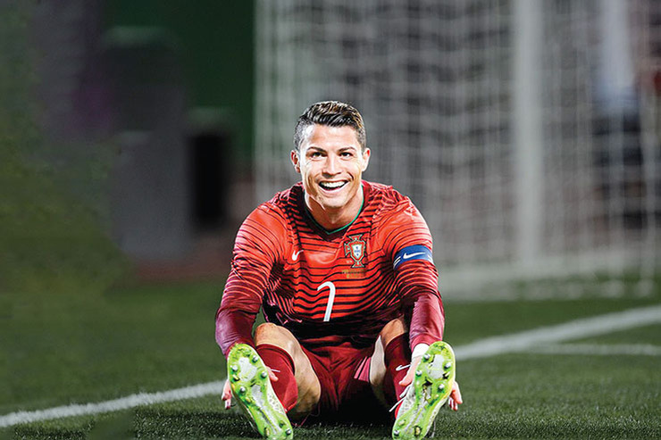 CR7 بیخ گوش شهریار