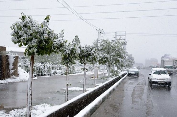 بارش برف در خراسان رضوی تا امشب ادامه دارد