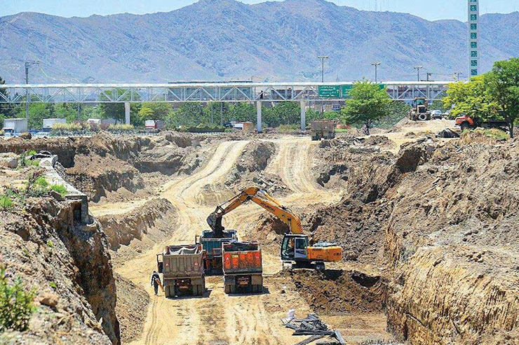 پیشرفت ۵۷ درصدی تقاطع غیر همسطح مصلی