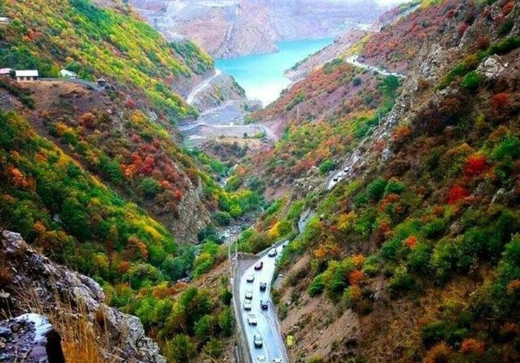 جاده چالوس فردا جمعه ۱۳ فروردین مسدود است