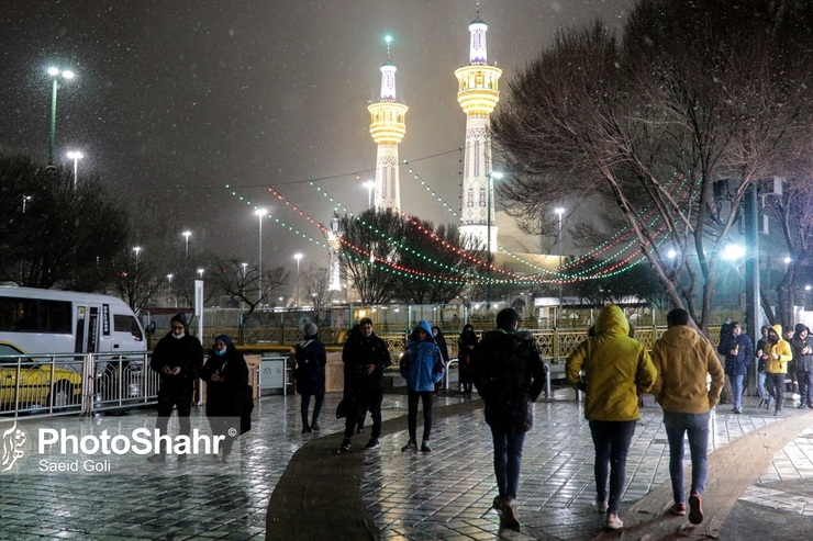 آسمان خراسان رضوی از امشب برفی و بارانی می‌شود