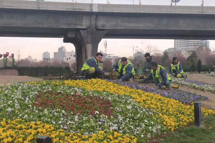 میدان تلویزیون با آذین‌بندی متفاوت به استقبال از بهار می‌رود