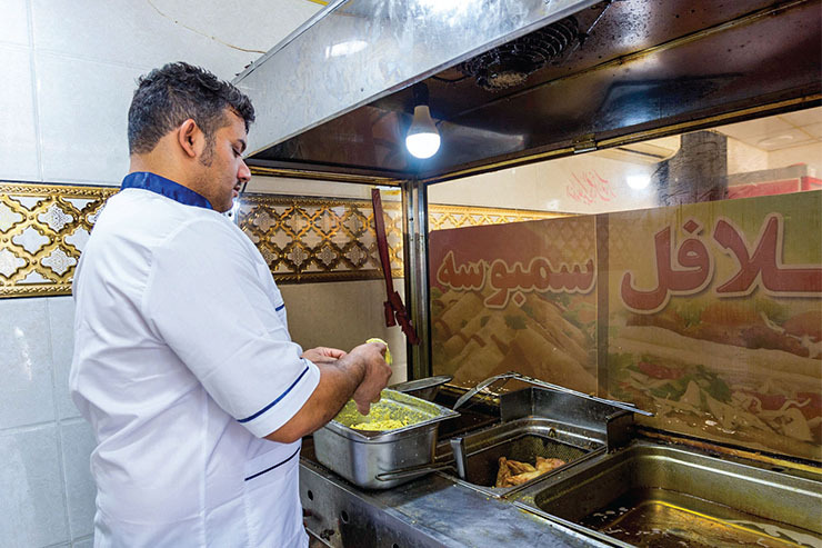 درباره حرفه فلافل فروشی پرطرف‌دارترین خوراک «بهشتی»