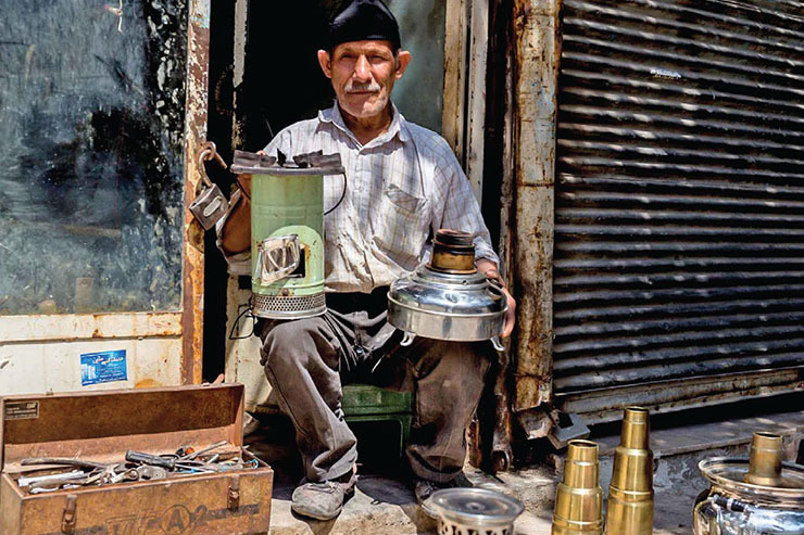 گپ و گفت با یک تعمیر کار سماور | فتیله‌ای رو به خاموشی