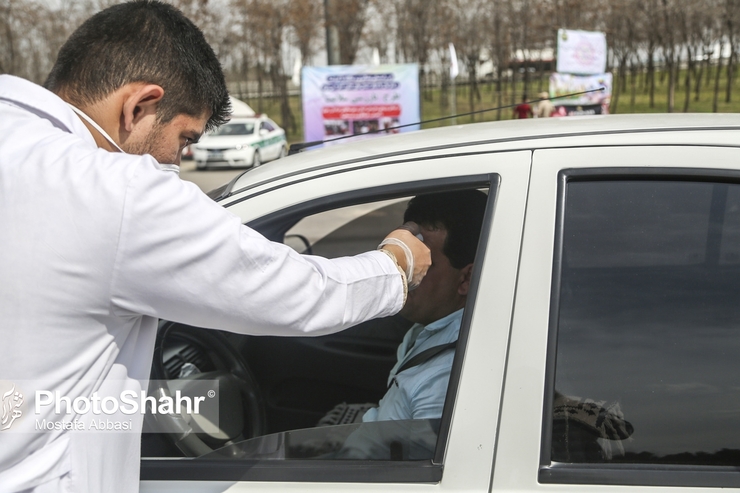 غربالگری همه زائران اربعین در مسیر بازگشت به مشهد