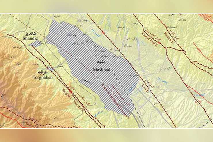 ۴ گسل فعال مشهد را تهدید می‌کند | ضرورت ارتقای آگاهی مردم برای ایمن سازی