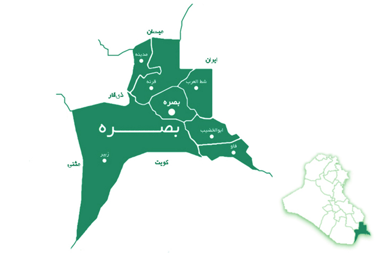 انفجار شدید در بصره عراق + فیلم