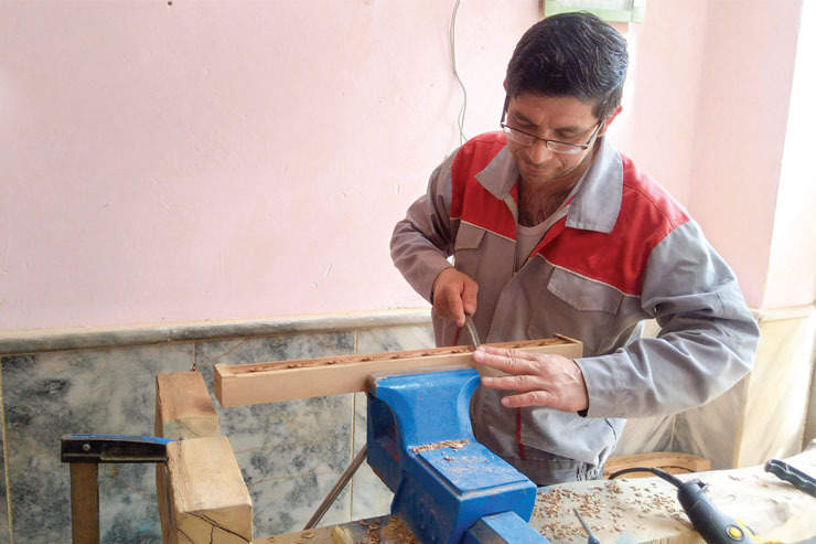 منبت‌کاری که هنرش را از رونق افتاده نمی‌بیند