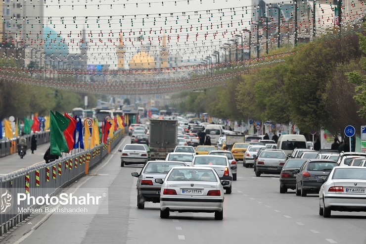 ۲ میلیون مسافر از طریق خودرو‌های شخصی وارد مشهد شدند