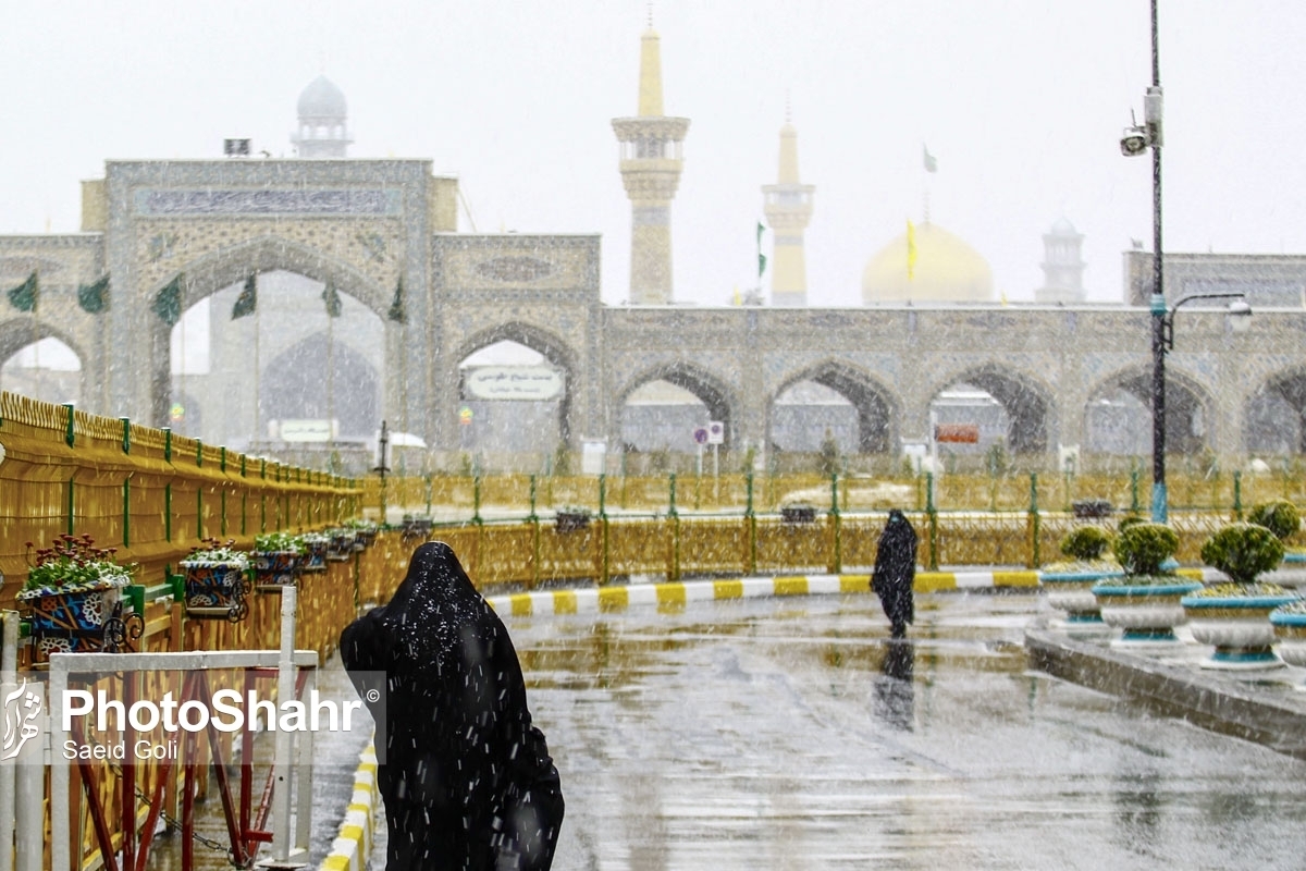 سامانه بارشی جدید از فردا وارد خراسان رضوی می‌شود (۵ دی‌ماه ۱۴۰۱)