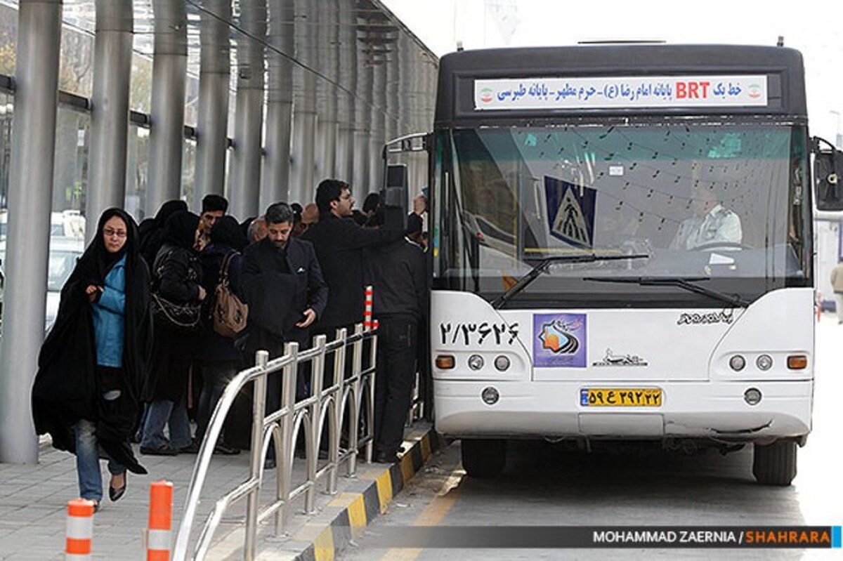 سرویس‌دهی رایگان ناوگان اتوبوسرانی در روز‌های ۹ و ۱۰ دی‌ماه