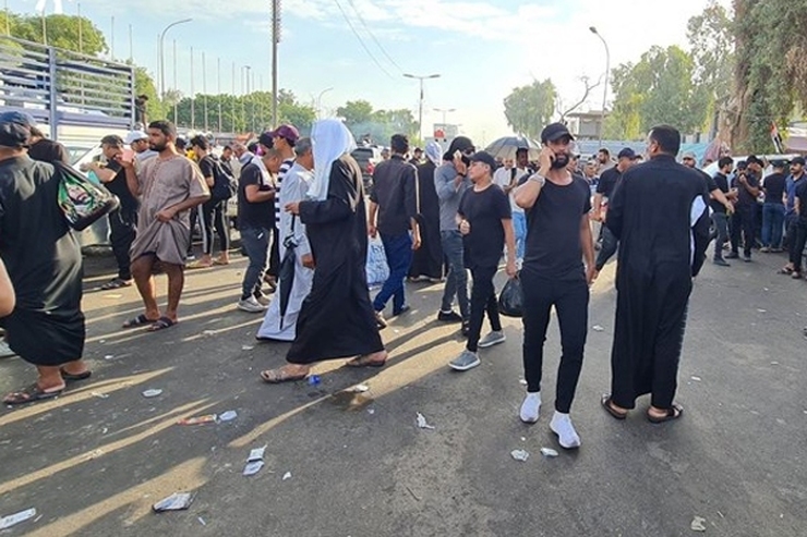 درخواست سفارت ایران در عراق از زائران: فعلا به بغداد، کاظمین و سامرا سفر نکنید