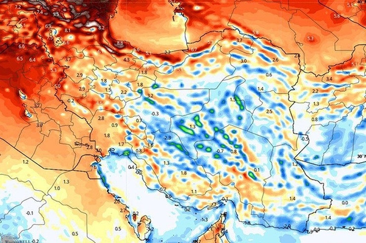 افزایش محسوس دما در روزهای آینده در کشور (۸ شهریورماه ۱۴۰۱)