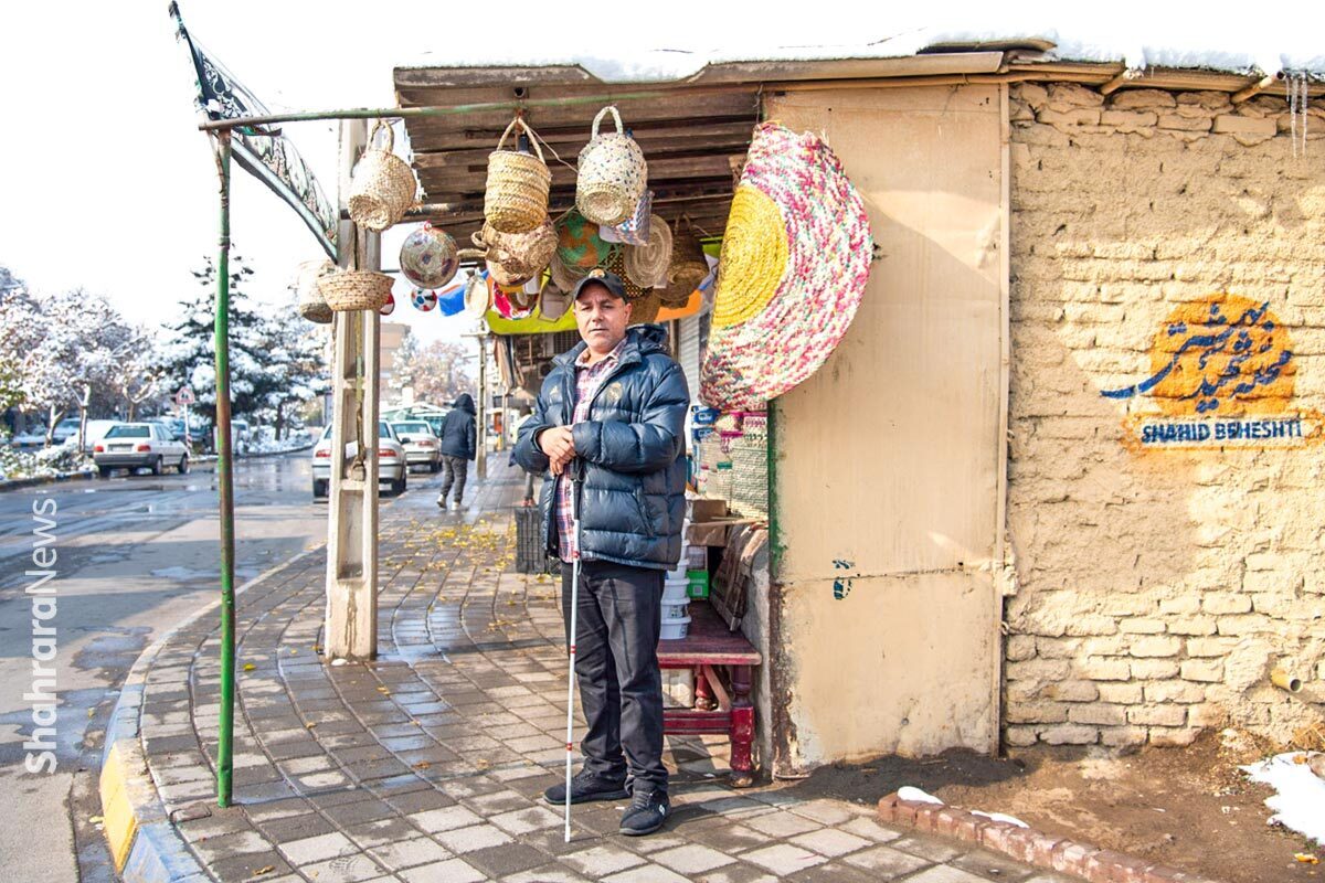 هنرمند نابینایی که بر صحنه تئاتر خوش درخشیده است