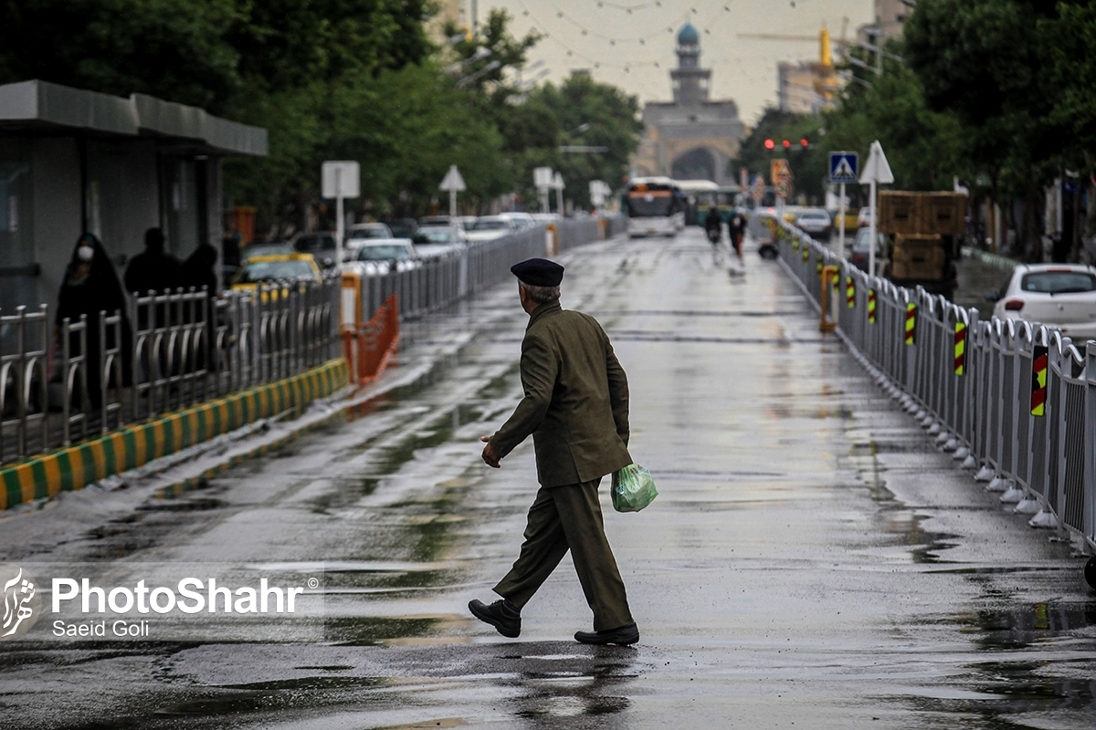 کاهش ۱۰ تا ۱۵ درصدی دمای هوای استان‌های ساحلی کشور همزمان با ورود یک سامانه بارشی جدید