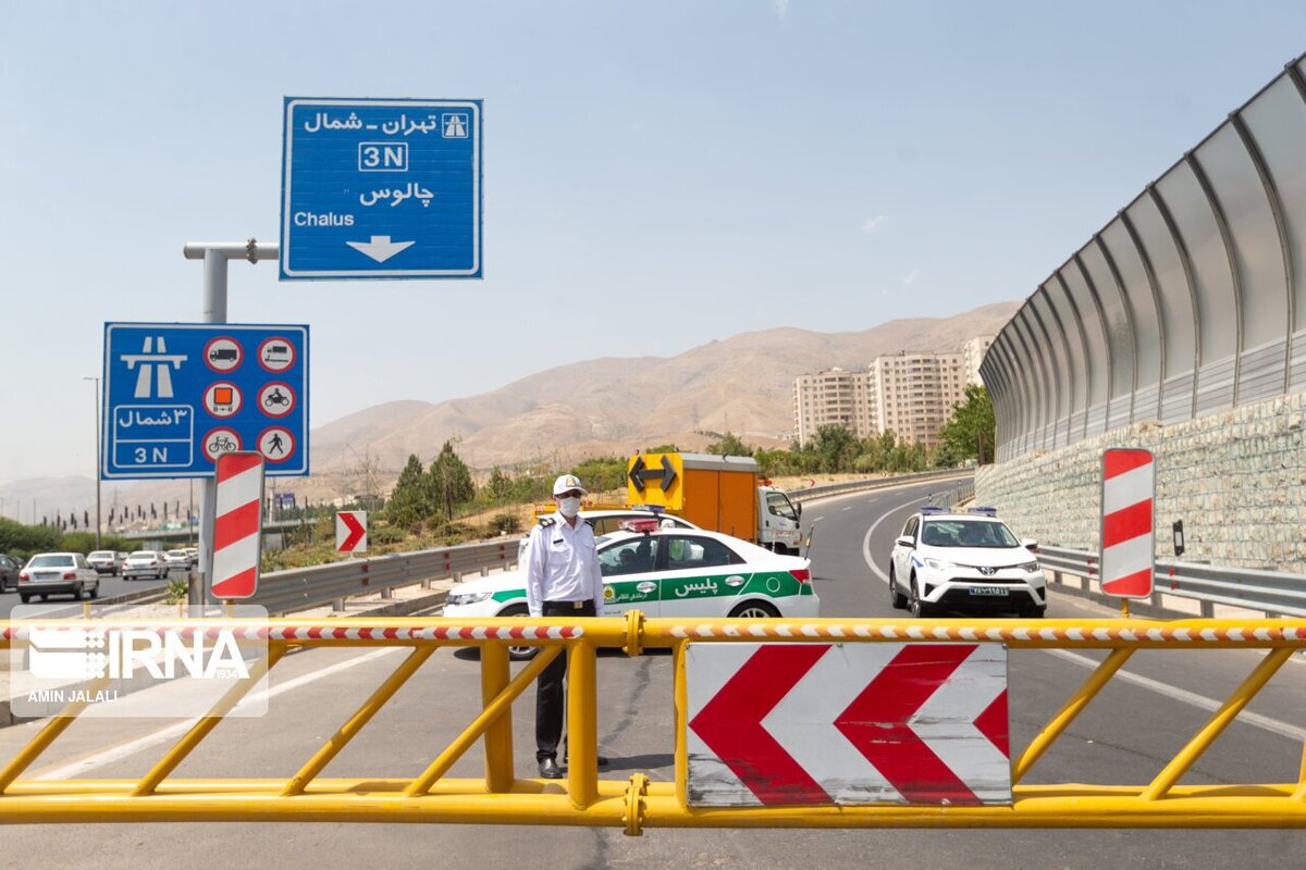 یک طرفه شدن «جاده چالوس» | برنامه های پلیس راهور برای محدودیت های احتمالی روز طبیعت