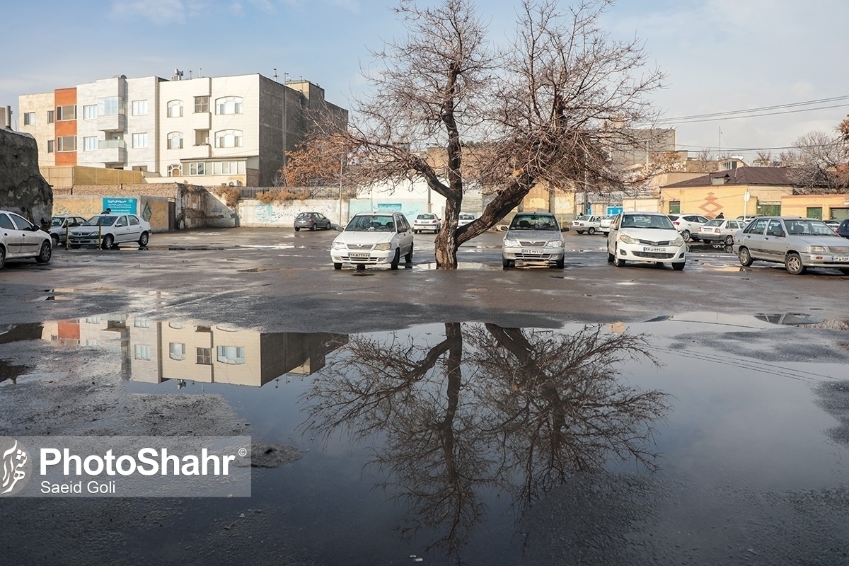 تداوم بارش باران و در برخی نواحی برف در خراسان رضوی تا فردا (۱۵ فروردین ماه ١۴٠٢) 