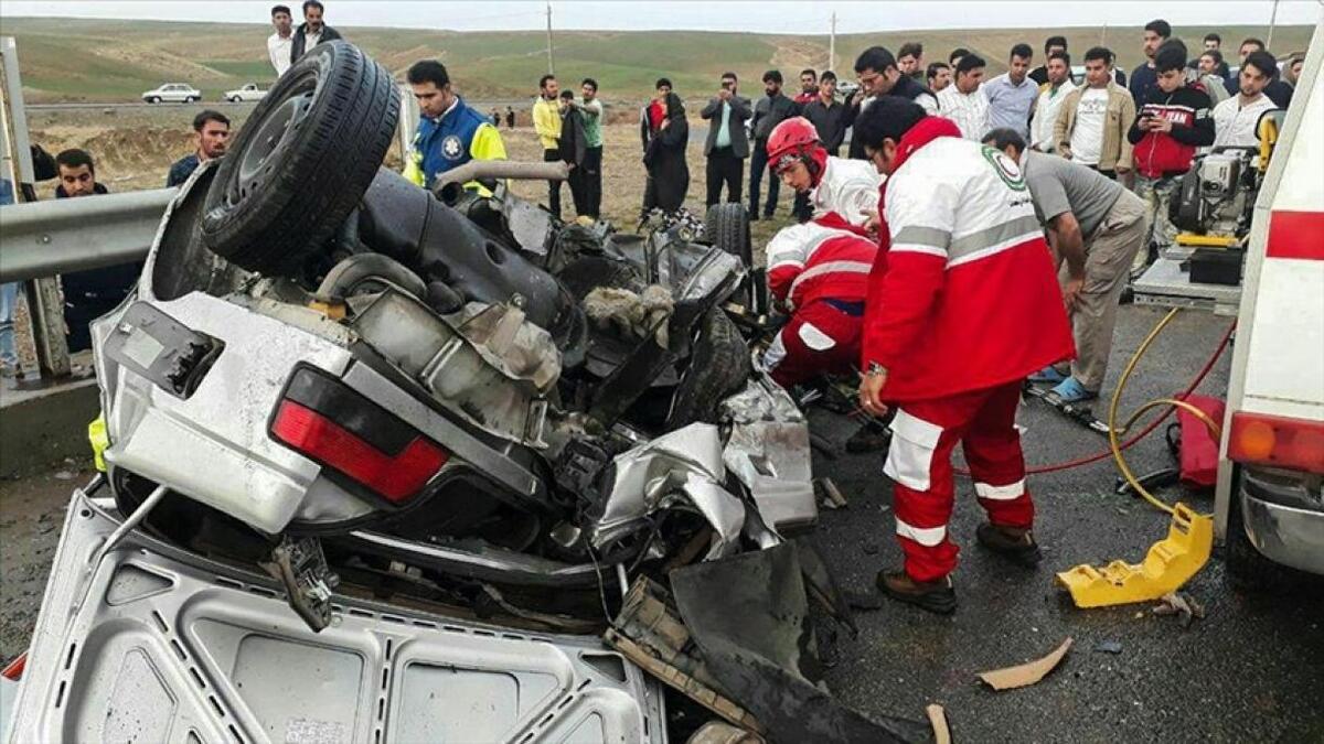 اینفوگرافی| علت تصادفات منجر به مرگ در نوروز