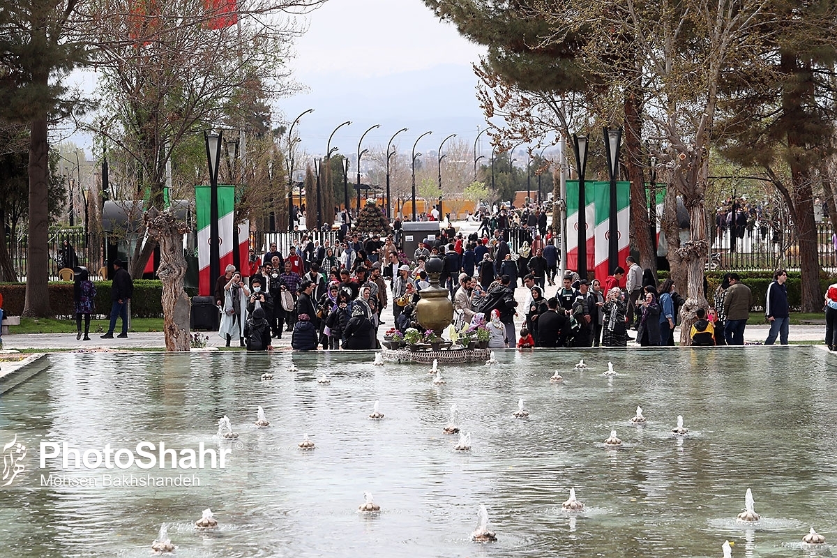 اقامت نوروزی در خراسان رضوی از مرز پنج میلیون نفر گذشت (۶ فروردین ماه ۱۴۰۲)