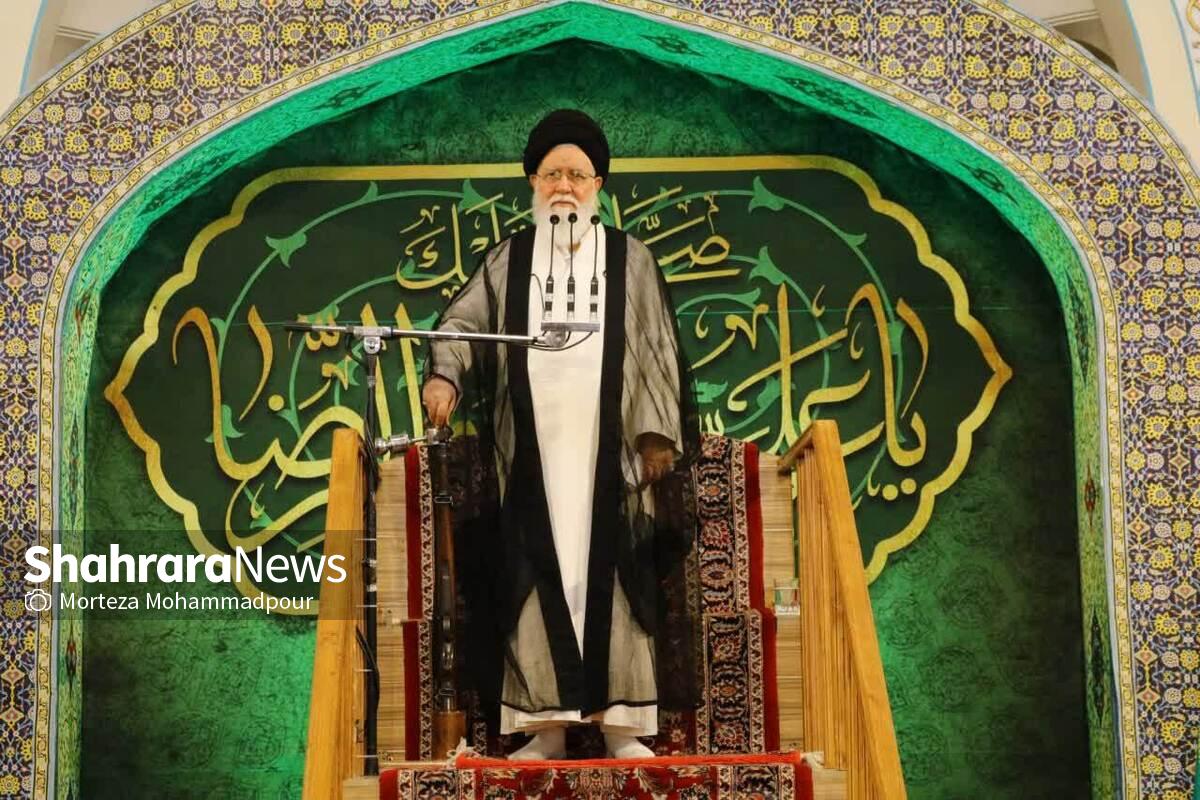 آیت‌الله علم‌الهدی: مطالبه گری، میراث نهضت امام (ره) برای ملت | ترویج ناامیدی، آخرین دست‌‎آویز دشمن برای مقابله با پیشرفت ایران است