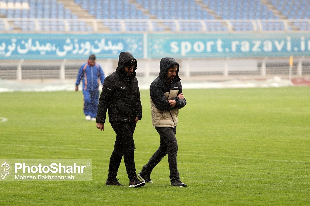 خسرو حیدری: به‌خاطر مشهدالرضا(ع) رنگ آبی فیروزه‌ای را انتخاب کردیم