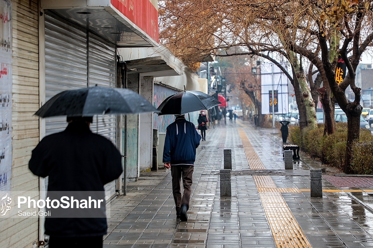 پیش‌بینی بارش باران در اغلب مناطق کشور (۴ اسفند ۱۴۰۲)