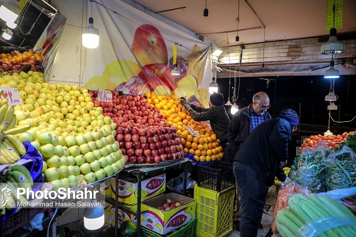 سهمیه میوه شب‌ عید خراسان رضوی ۵۰۰ تن تعیین شد