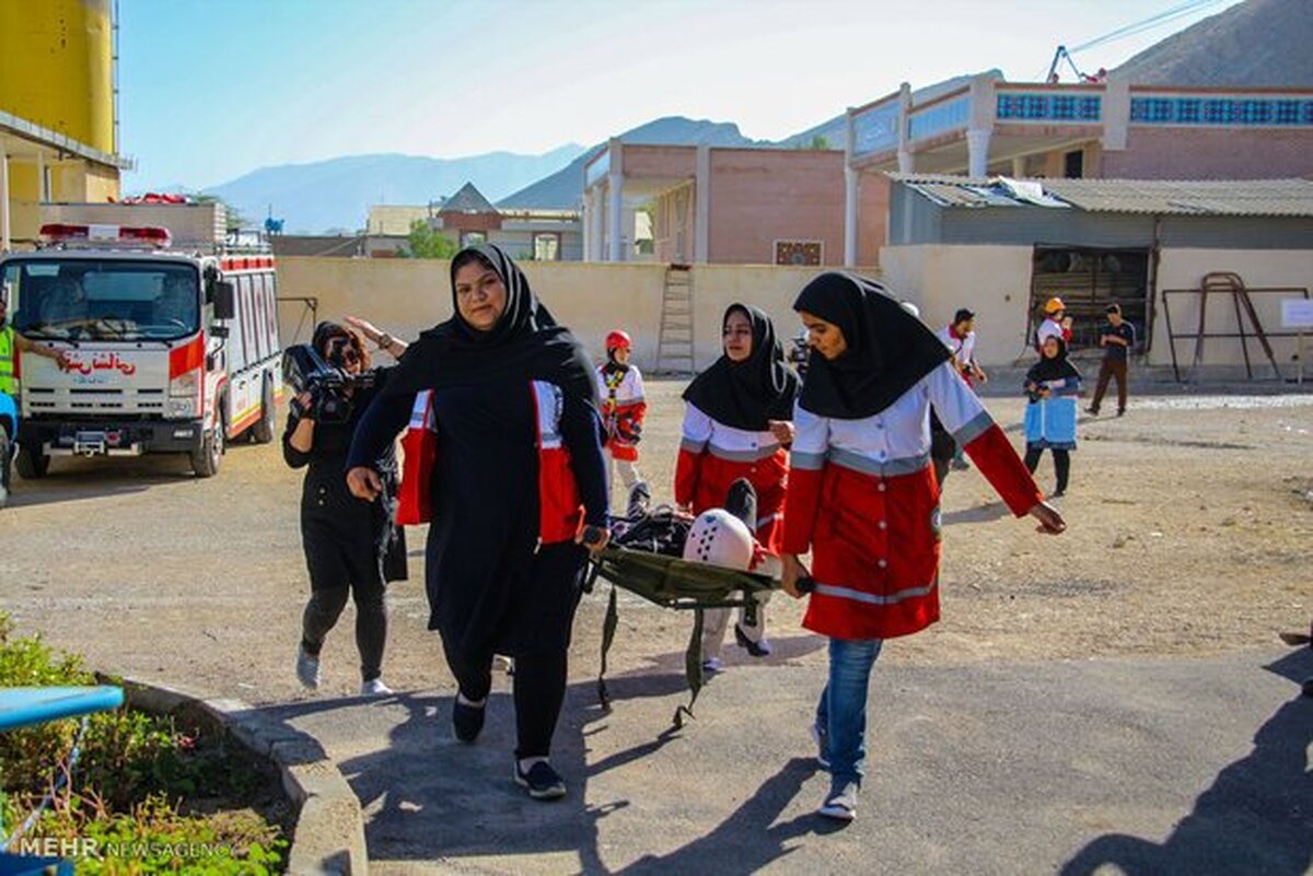 برگزاری رزمایش امداد و نجات در دانشگاه بین المللی امام رضا(ع) مشهد