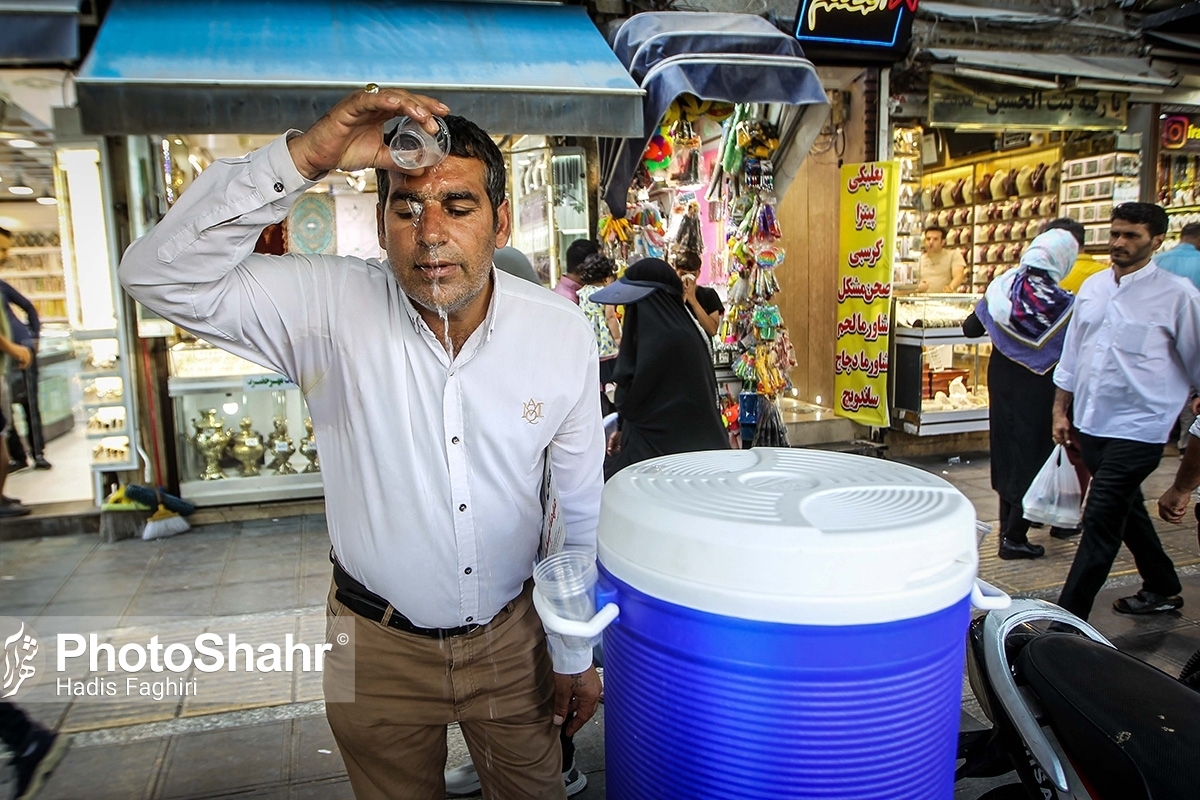 تداوم وزش باد در خراسان رضوی | دمای مشهد به ٣۵ درجه خواهد رسید (١٣ تیرماه ١۴٠٢)