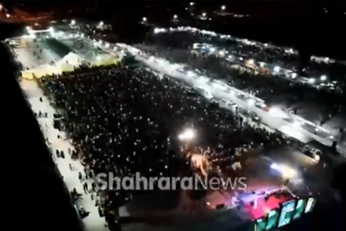 استقبال پرشور مردم مشهد از برگزاری رویداد بین المللی "بزرگترین عید" + فیلم