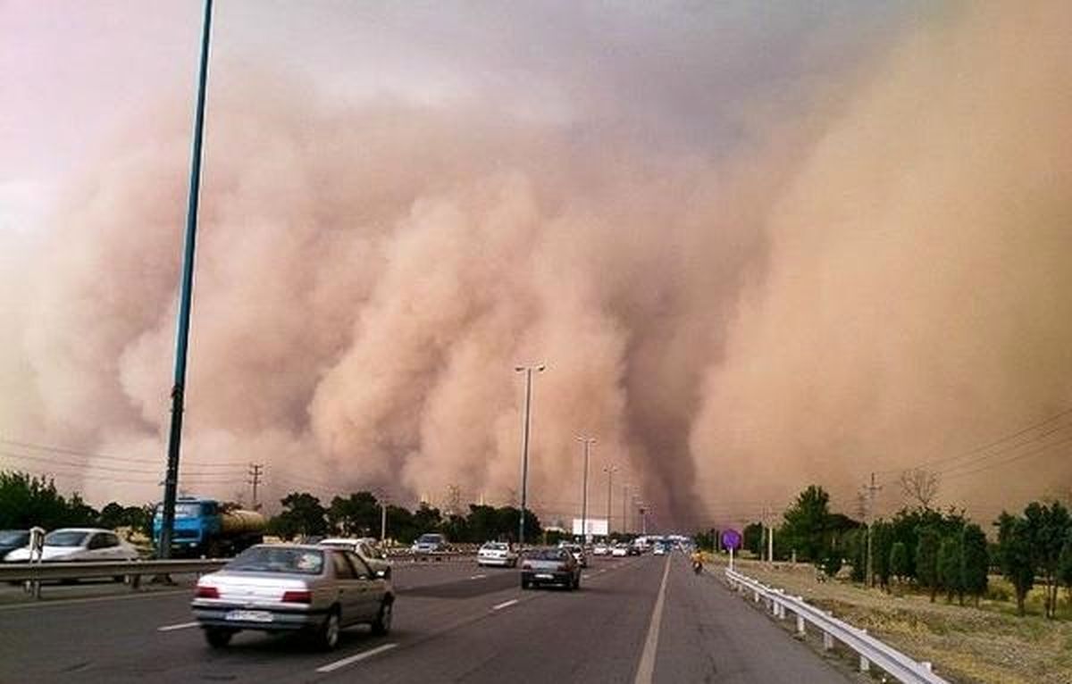 احتمال طوفان گردوخاک در روز جمعه (۲۰ مرداد ۱۴۰۲) |هشدار سطح نارنجی هواشناسی خراسان رضوی