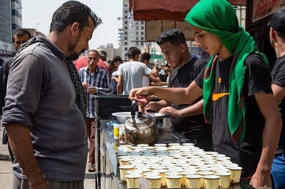 خدمت رسانی ۳۶۰ موکب اوقاف و امور خیریه در ایام اربعین