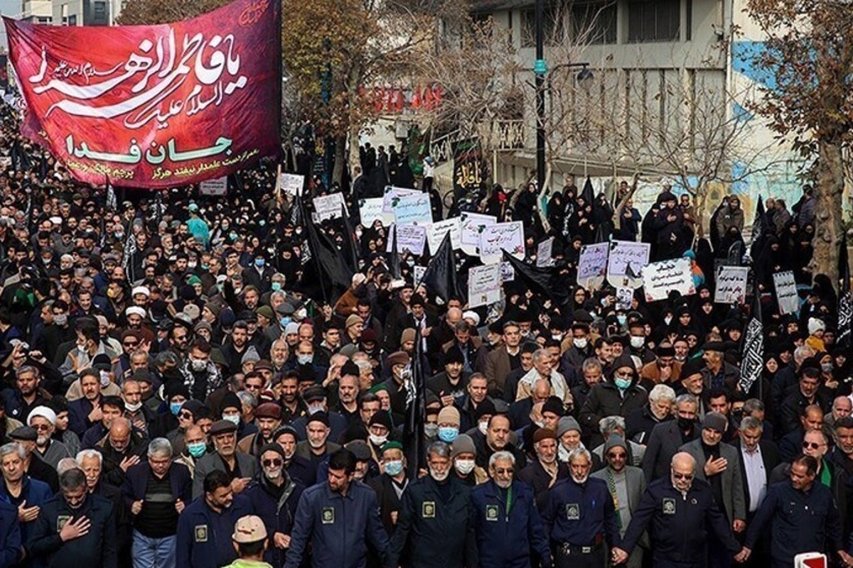 اجتماع عظیم مهاجران افغانستانی مقیم مشهد در روز شهادت حضرت زهرا (س)