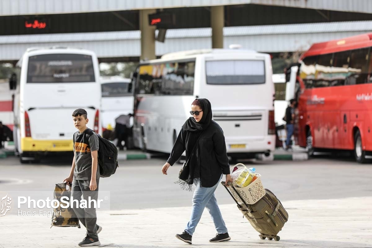 ورود بیش از ۱۰ میلیون و ‭‭‭۴۰۰‬‬‬ هزار زائر به مشهد و خراسان رضوی (۱۵ فروردین ۱۴۰۳)