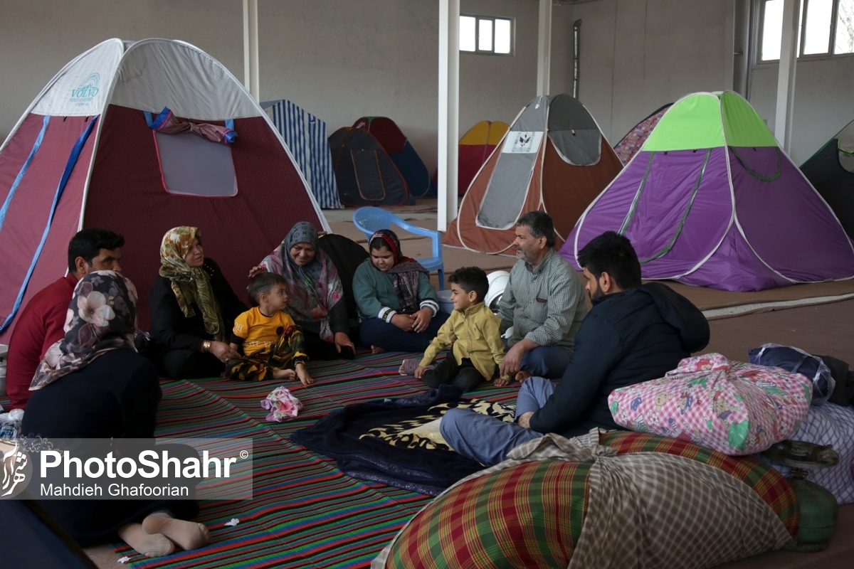 خدمات‌رسانی رایگان مراکز اسکان‎ موقت و اضطراری شهرداری به زائران در مشهد