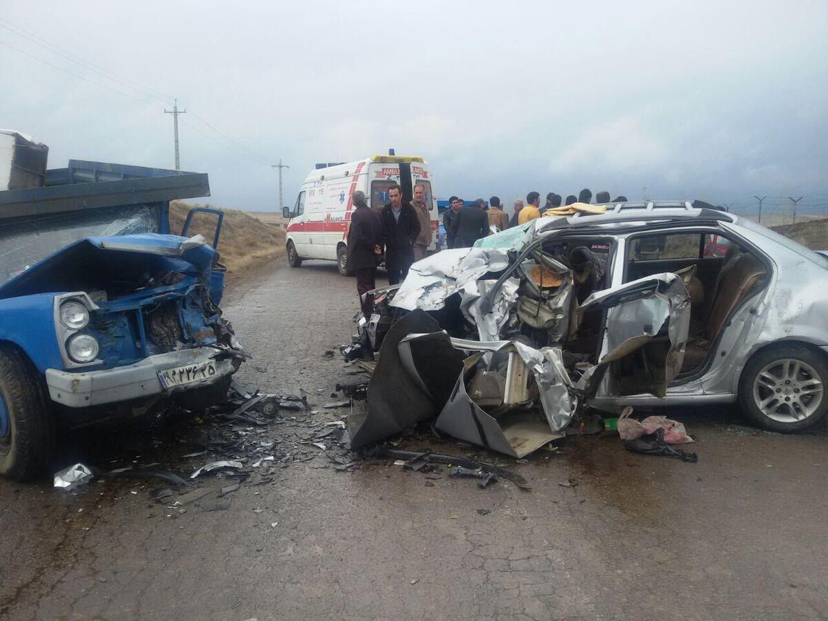 صرف ۷ درصد از تولید ناخالص داخلی برای جبران خسارت تصادفات جاده‌ای