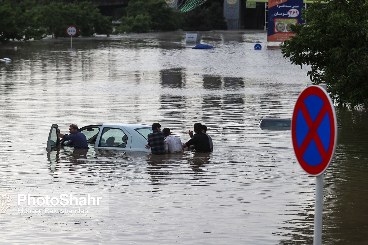 بیش از ۳ هزار نفر از حوادث ناشی از بارندگی خراسان رضوی دچار حادثه شدند