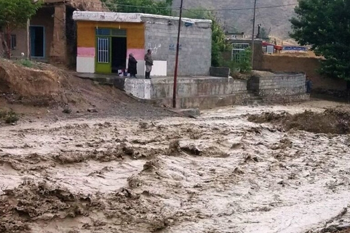 سیلاب به سنگان خواف رسید