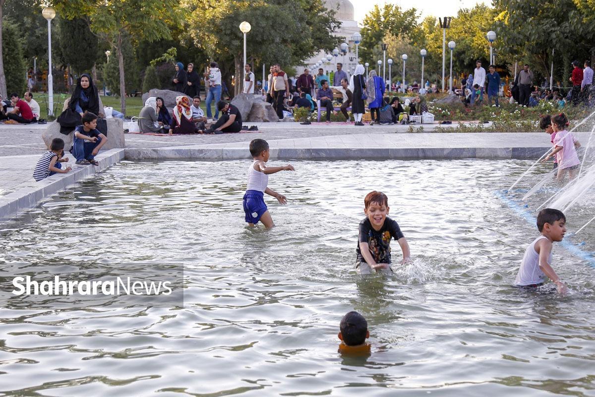 پیگیری دغدغه شهروندان مشهدی درباره بوی بد استخر بوستان کوهسنگی