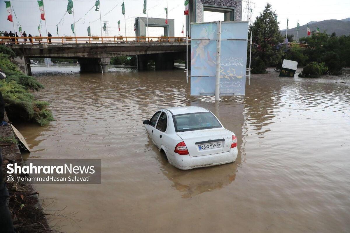 فروش خودرو سیل‌زده مشهدی به ۵ میلیون تومان!