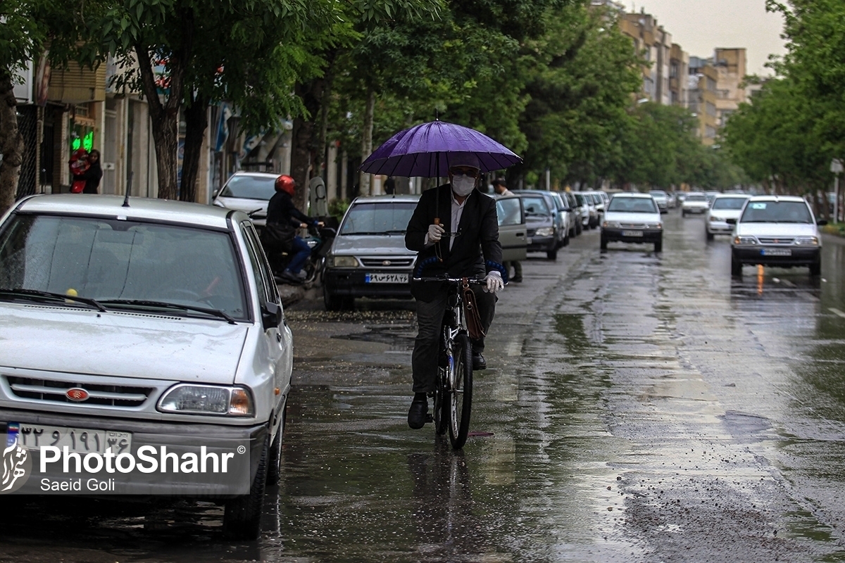 پیش‌بینی رگبار باران و رعد و برق در برخی مناطق شمالی کشور (۱۳ تیر ۱۴۰۳)