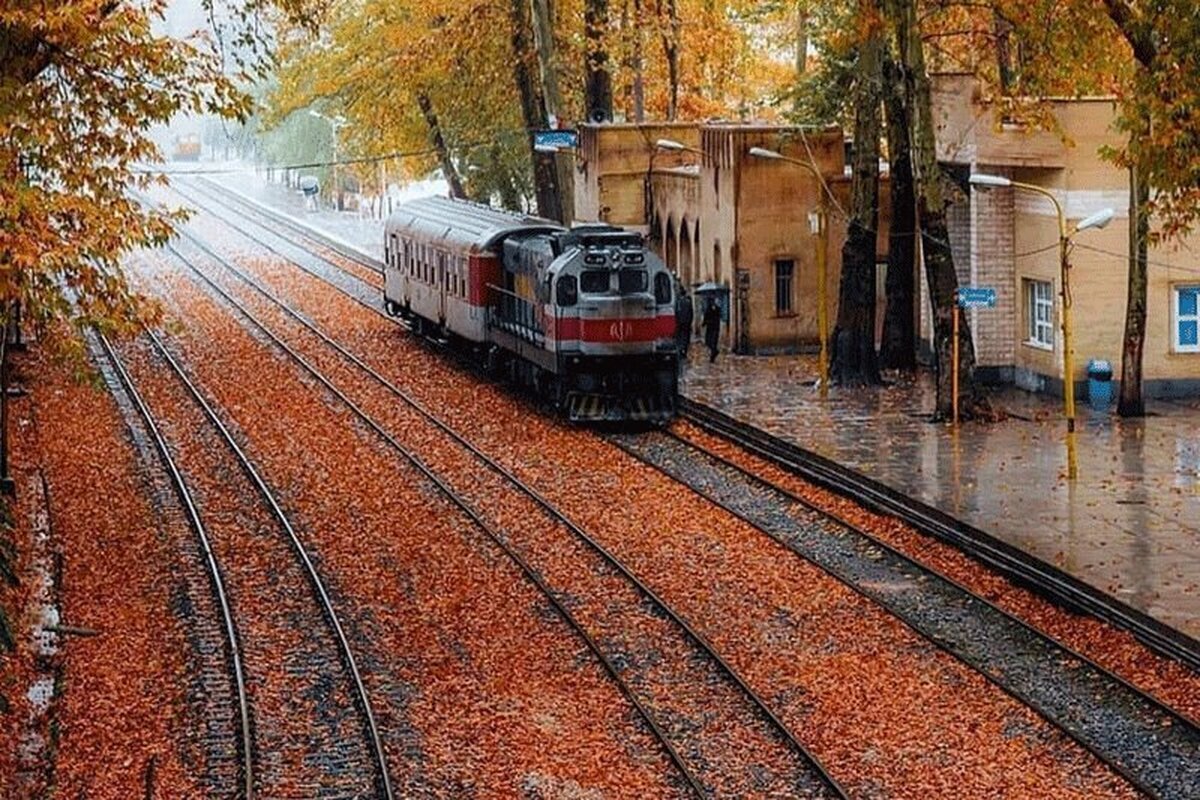 ویدئو| زیباترین ایستگاه قطار ایران