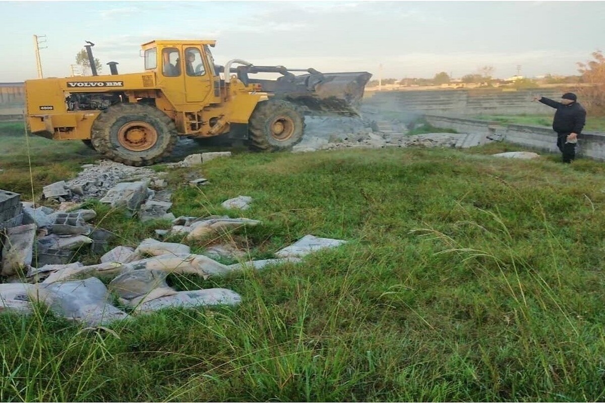 آزادسازی ۱۱ هکتار از اراضی کشاورزی روستای خیرآباد در مشهد