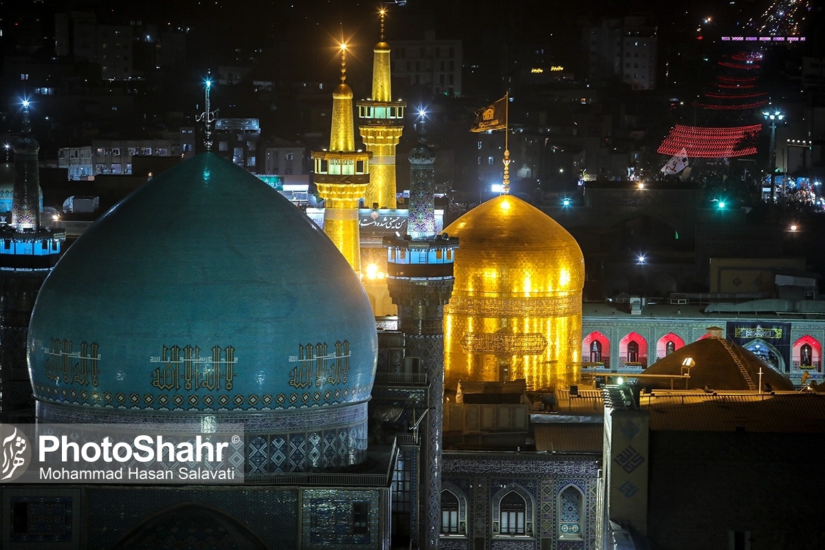 «مشهد‌الرضا (ع)» غرق در ماتم امام مهربانی‌ها | خوشا راهی که پایانش تو باشی