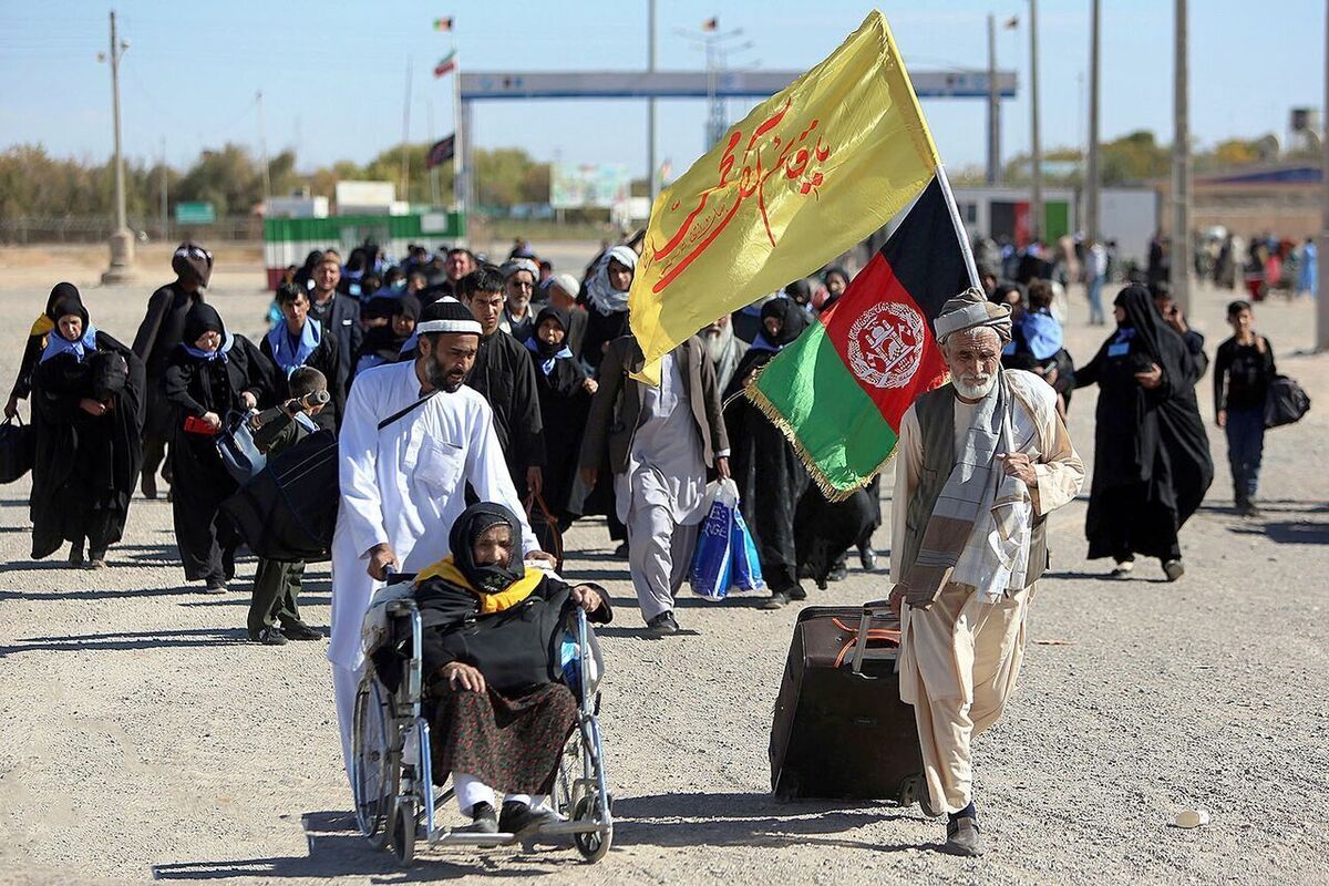 ورود ۳ هزار و ۴۰۰ زائر افغانستانی اربعین به مرز دوغارون خراسان رضوی