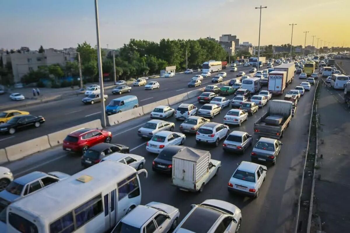 ترافیک سنگین در مبادی ورودی و خروجی‌ مشهد (۳۰ شهریور ۱۴۰۳)