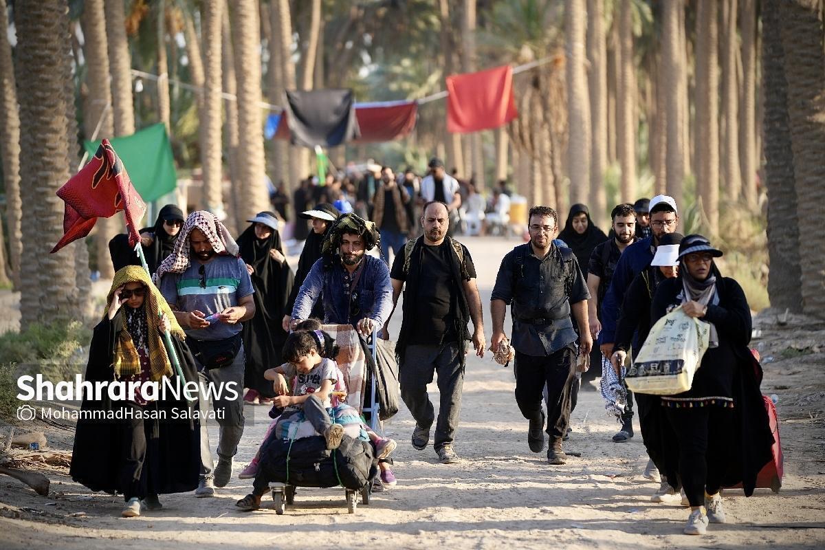 بازگشت گسترده زائران اربعین ۱۴۰۳ بدون مشکل ترافیکی در مرز‌ها